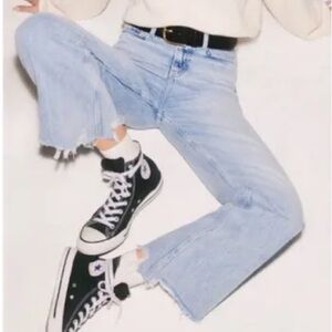 Reformation Wilder Wide Legged Jeans in Tenaya Wash